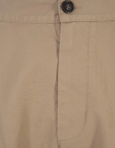 Shop Dsquared2 Beige Straight Leg Trousers In Brown