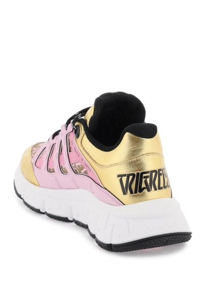 Shop Versace 'trigreca' Sneakers Women In Multicolor
