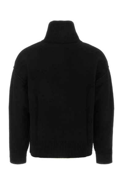 Shop Ami Alexandre Mattiussi Ami Knitwear In Black