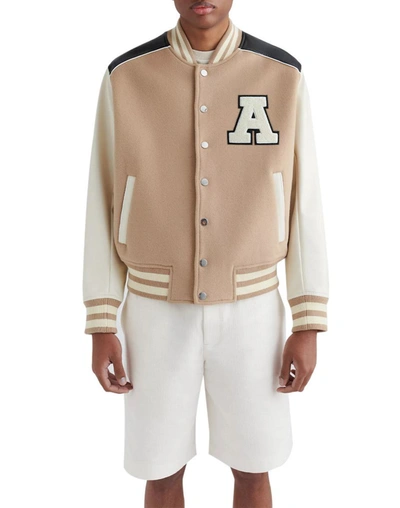 Shop Axel Arigato Casual Jackets In Neutral