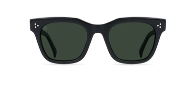 Shop Raen Huxton Pol S762 Square Polarized Sunglasses In Green
