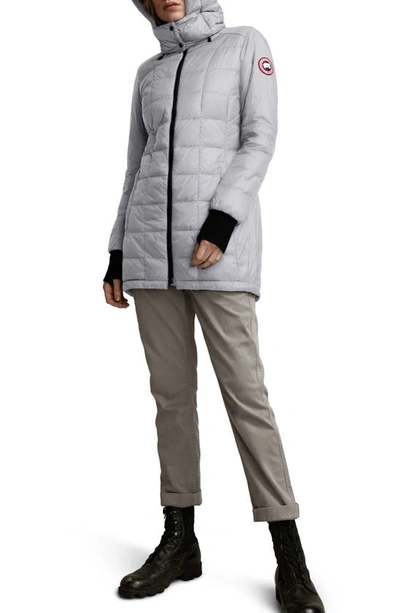 Shop Canada Goose Ellison Packable Down Jacket In Silverbirch - Bouleau Argente