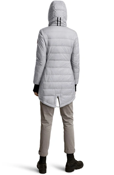 Canada Goose Ellison Slim-fit Shell-down Jacket In Silverbirch - Bouleau Argente