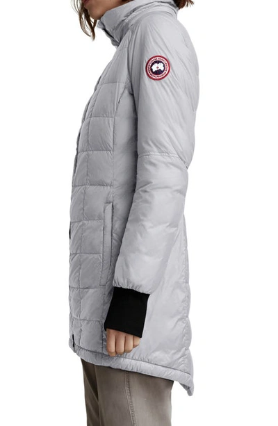 Shop Canada Goose Ellison Packable Down Jacket In Silverbirch - Bouleau Argente