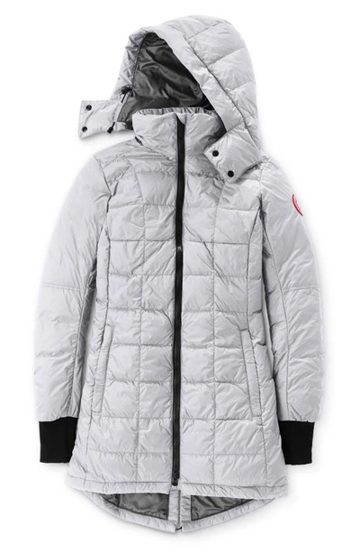 Shop Canada Goose Ellison Packable Down Jacket In Silverbirch - Bouleau Argente