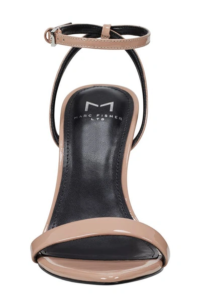 Shop Marc Fisher Ltd Caterina Ankle Strap Sandal In Light Natural