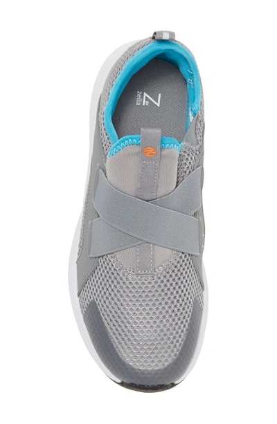 Shop Z By Zella Kids' Nimble Slip-on Sneaker In Grey Multi
