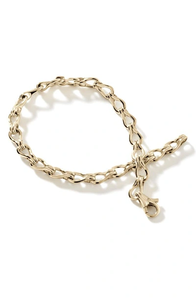 Shop John Hardy Surf Link Bracelet In Gold