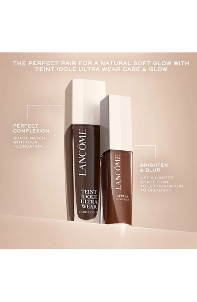 Lancôme Care And Glow Serum Concealer With Hyaluronic Acid 120n