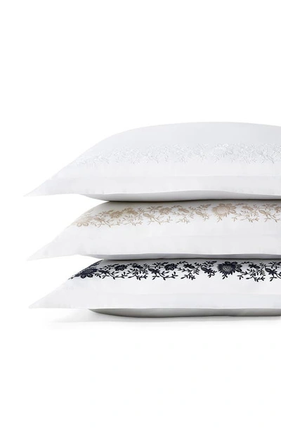 Polo Ralph Lauren Eloise Organic Cotton Embroidered Euro Sham In Studio White