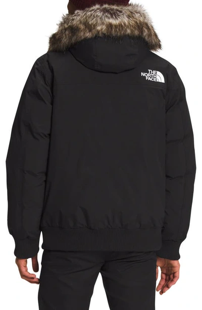 Shop The North Face Mcmurdo Water Repellent 600 Fill Power Down Parka With Faux Fur Trim In Tnf Black