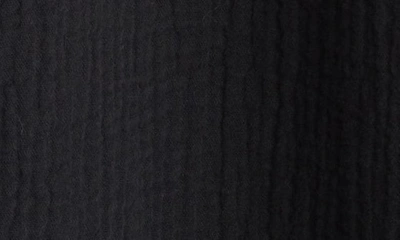 Madewell Lightspun V-neck Midi Dress In True Black