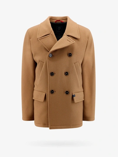 Shop Fay Coat In Brown