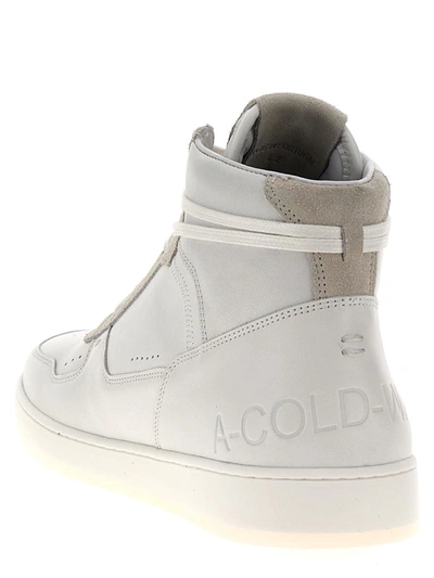 Shop A-cold-wall* 'luol Hi Top' Sneakers In White