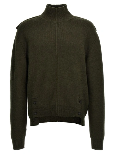 Shop A-cold-wall* 'utility' Sweater In Green