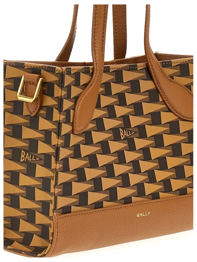 Shop Bally 'keep On Xs' Shopping Bag In Brown