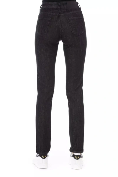 Shop Baldinini Trend Black Cotton Jeans &amp; Women's Pant