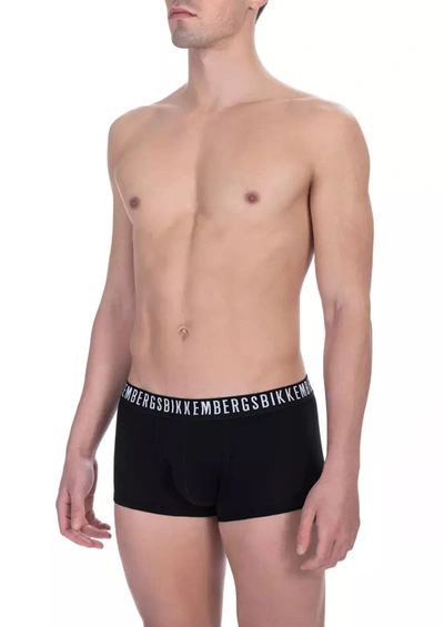Shop Bikkembergs Black Cotton Men's Underwear