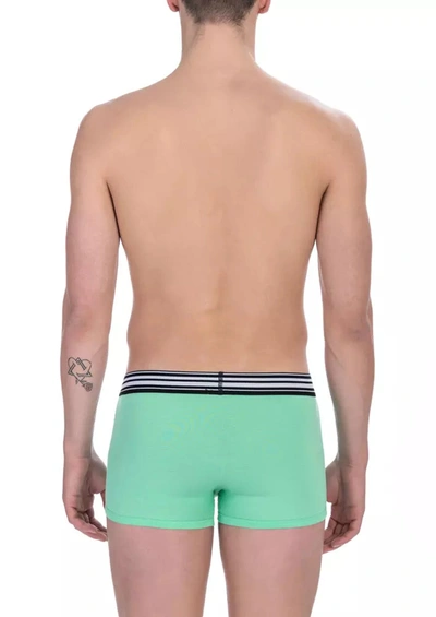 Shop Bikkembergs Green Cotton Men's Underwear