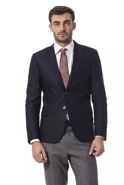 Shop Billionaire Italian Couture Elegant Blue Wool Jacket For Men's Men