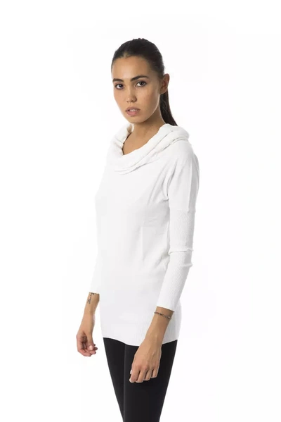 Shop Byblos White Polyamide Women's Sweater