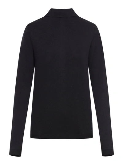 Shop Loewe Back To Front Sweater In Black