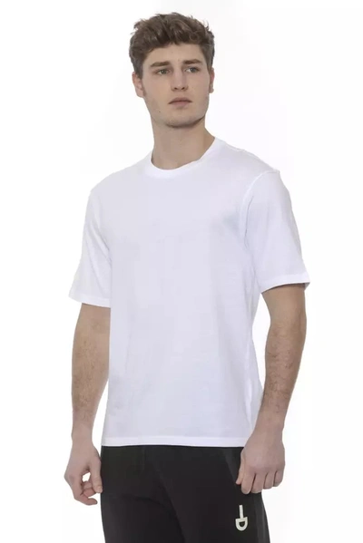 Shop Tond White Cotton Men's T-shirt