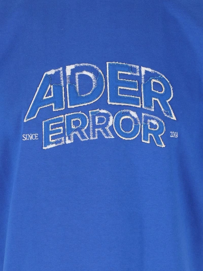 Shop Ader Error T-shirts And Polos In Blue