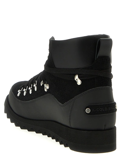Shop A-cold-wall* Alpine Boots, Ankle Boots Black