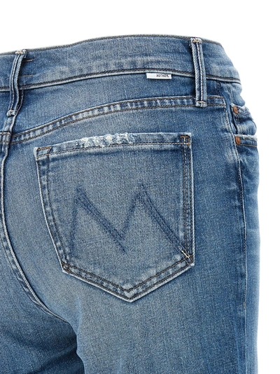 Shop Mother The Outsider Ankle Jeans Blue