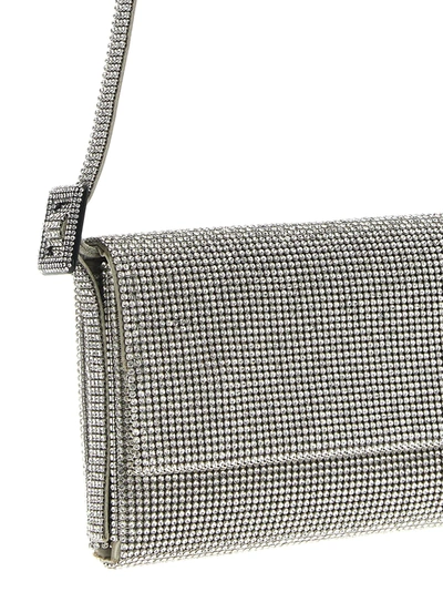 Shop Benedetta Bruzziches Vittissima La Grande Crossbody Bags Silver