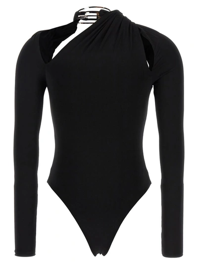 Shop Diesel 't-safy' Bodysuit In Black