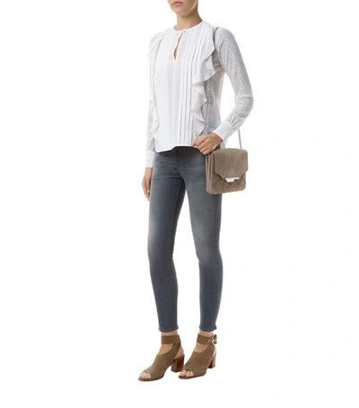 Shop See By Chloé Frilly Pintuck Blouse