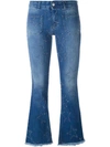 STELLA MCCARTNEY '70'S FLARE' STAR DETAIL JEANS,405523SHH0811514870