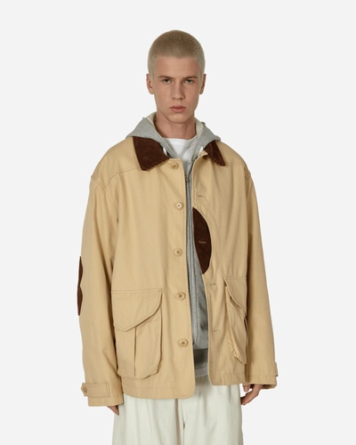 Shop Kenzo Tiger Patch Hunting Jacket Camel In Beige