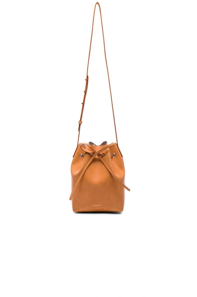 Mansur Gavriel Mini Bucket Bag In Tan | ModeSens