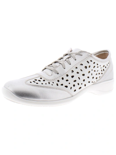 Ros Hommerson Sealed Womens Metallic Leather Oxfords In Multi