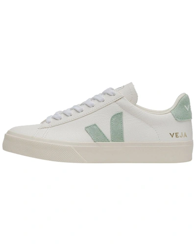 Shop Veja Classics Leather Sneaker In Green