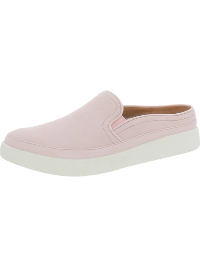 Shop Vionic Effortless Womens Patent Trim Slip-on Sneakers In Pink