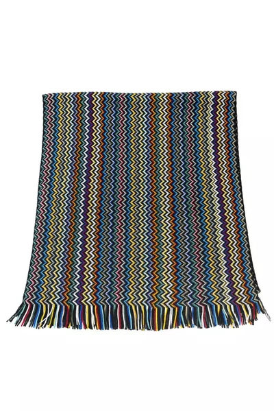 Shop Missoni Ssoni Wool Men's Scarf In Multi