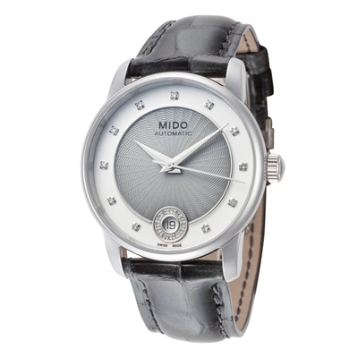 Shop Mido Women's Baroncelli 33mm Automatic Watch In Silver