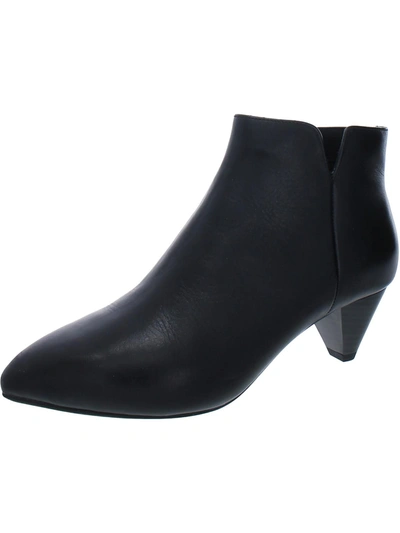 Shop Rockport Milia V Womens Leather Pointed Toe Ankle Boots In Black