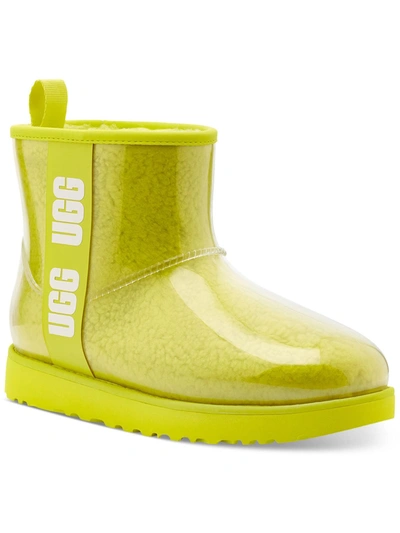 Shop Ugg Classic Clear Mini Womens Waterproof Cold Weather Winter Boots In Multi