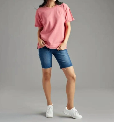 Downeast Miko Top In Pink In Pink
