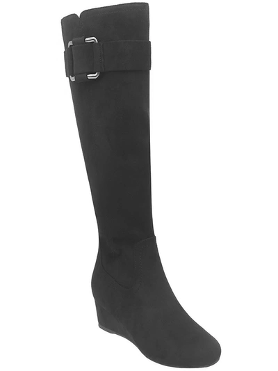 Shop Impo Genia Womens Faux Suede Tall Knee-high Boots In Multi