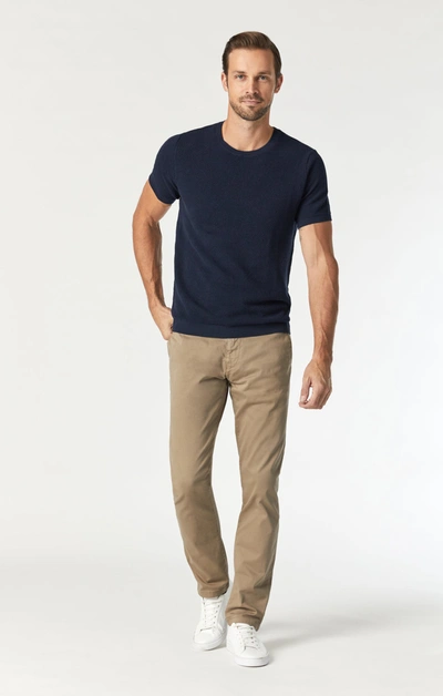 Mavi Johnny Slim Leg Chino Pant In Khaki