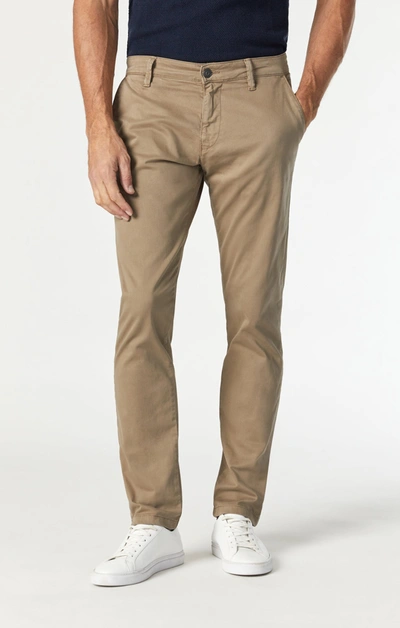 Mavi Johnny Slim Leg Chino Pant In Khaki