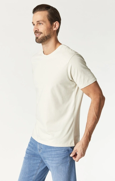 Mavi Natural Dyed T-shirt In Tofu In White