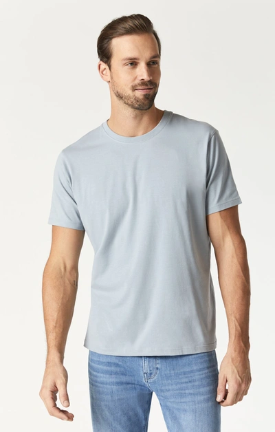 Shop Mavi Natural Dyed T-shirt In Aluminum In Blue