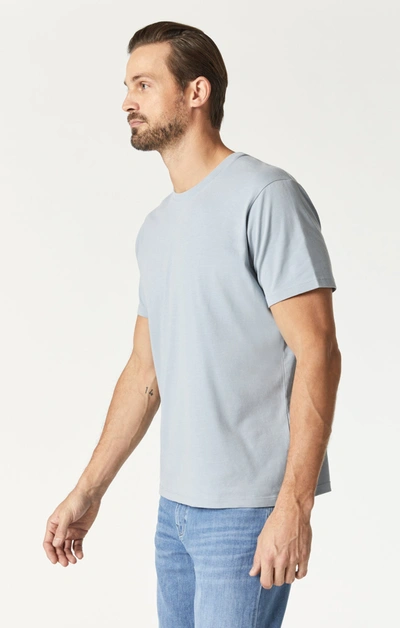 Shop Mavi Natural Dyed T-shirt In Aluminum In Blue